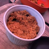 Crumble at L'Ethiquete in Nantes