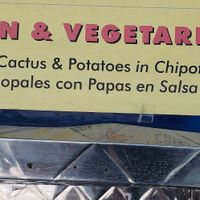 Vegan and vegetarian option at Pablito's Burrito Express in Sonora