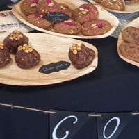 different vegan stuffed cookies at Que Chew in Destelbergen