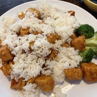 Tofu general tso  at Easton Asian Bistro in Easton