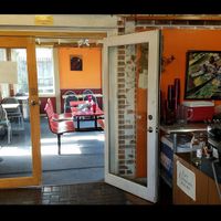 Inside: staff was very helpful at Love Eat Thai in Brevard