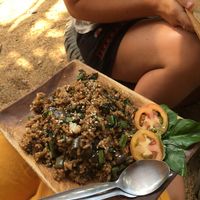 Veg fried rice (ask for it without egg) at Ecocio Eco Hostel in Coron