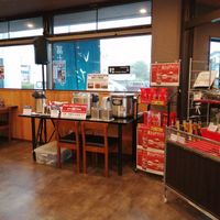 Rice and miso buffet at Fuji Tempura Idaten in Fujikawaguchiko