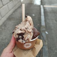 Vegan ice cream at Gelateria La Romana - Santa Teresa in Turin