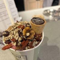 Vegan milkshake   at Gelateria La Romana - Santa Teresa in Turin