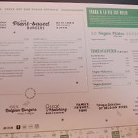 Plant-based menu at Jilles in Bruges