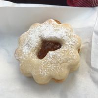 Vegan Linzer  at Tortusz in Budapest