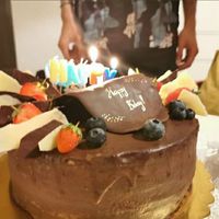 Doubled Chocolate cake 😋😋😋 at Tortusz in Budapest