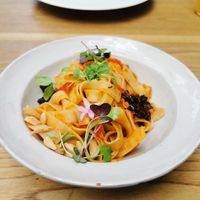 Tagliatelle at RE Organic in Mallorca