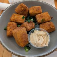 Tofu bites at The Peddler in Huntington