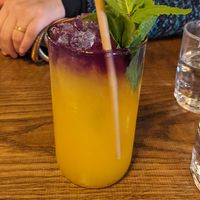 Lemonade drink at Urban House in Bratislava