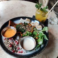 Buddha Bowl with Tofu at Urban House in Bratislava