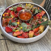 Summer fruit salad   at Urban House in Bratislava