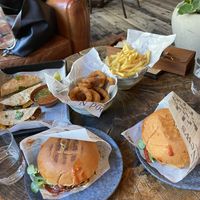 Vegan burgers   at Urban House in Bratislava