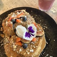 Vegan frenchtoast  at Urban House in Bratislava