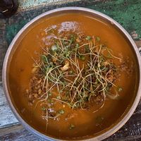 Vegan mexican soup  at Urban House in Bratislava