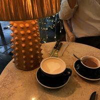 Chai latte w oat milk  at Urban House in Bratislava