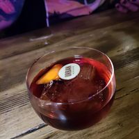 Fig & Chestnut Negroni at Urban House in Bratislava