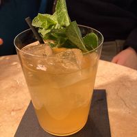 Peach iced tea lemonade  at Urban House in Bratislava