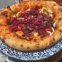 Vegan pizza at Urban House in Bratislava