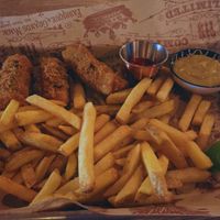 fish & chips at Urban House in Bratislava