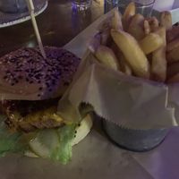 Burger n fries at Urban House in Bratislava