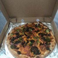 Vegan pizza (home delivery) at Urban House in Bratislava