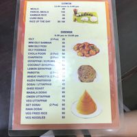lunch and dinner at Atherai in Pondicherry