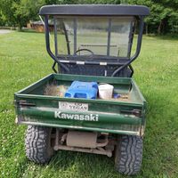 Farm vehicle at The Gray Barn in High Falls