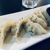 Gyozas  at Food King in Madrid