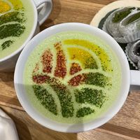 Matcha coconut latte  at La Maison du Mochi - Cherche Midi in Paris