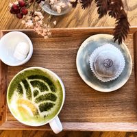 Macha et mochi at La Maison du Mochi - Cherche Midi in Paris