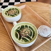 machaccino and hazelnut mochi at La Maison du Mochi - Cherche Midi in Paris