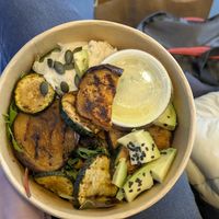 Salad vegan at Combi in Eersel