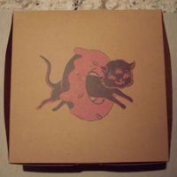 Fortune Doughnuts to-go box at Vandal Doughnuts - Gottingen St in Halifax