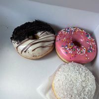 all vegan flavours at Vandal Doughnuts - Gottingen St in Halifax