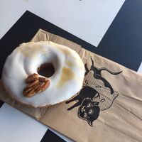 Pecan vegan doughnut at Vandal Doughnuts - Gottingen St in Halifax