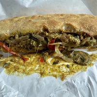 Filly Cheezestake  at Secret Pizza Society in Portland