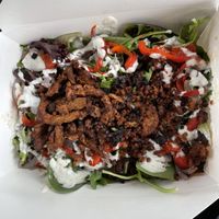 BBQ Cobb Salad  at Secret Pizza Society in Portland