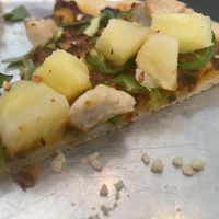 Spicy pineapple   at Secret Pizza Society in Portland