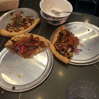   at Secret Pizza Society in Portland