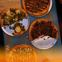 The best pizza I’ve ever had   at Secret Pizza Society in Portland