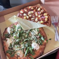 SE7EN and Waponi Woo  at Secret Pizza Society in Portland