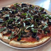 pizza, pizza  at Secret Pizza Society in Portland