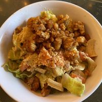 Caesar salad!  at Secret Pizza Society in Portland