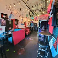 Interior at Secret Pizza Society in Portland