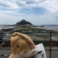 Vegan pasty at Philp's Famous Pasties in Marazion