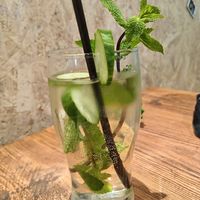 Green tea, cucumber and mint iced tea blast at Sea Change  in South Shields