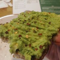 Avocado toast at 50Nine in St Albans