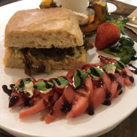 Mushroom sandwich at April and May 45 꽃피는 4월 밀익는 5월 in Busan
